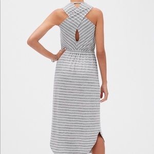 Black cross back midi-dress! Perfect LBD!!